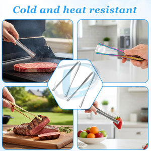 Pinzas de Cocina de Acero Inoxidable al por Mayor, Accesorios de Cocina de la Mejor Calidad, Pinzas de Cocina en Existencia - Product Image 6