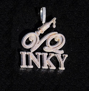 Collar con colgante de diamante de moissanita natural 100% para regalo de mujer a precios al por mayor de La India - Product Image 6