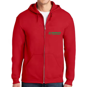 Sweat à capuche zippé unisexe oversize 600 500 400 g/m² pour sweats à capuche zippés en coton épais personnalisé molletonné/éponge française - Product Image 2