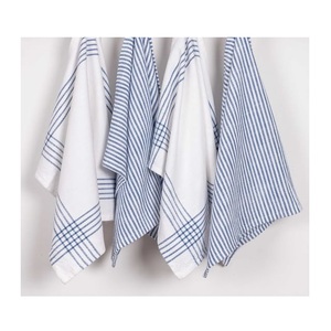 Plain <b>Stripe</b> 100% Organic Cotton Hot Sale kitchen <b>towels</b> GOTS certificate Soft and Absorbent thicker cloth for kitchen cleaning - Product Image 6