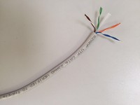 Cable LAN Cat6 de Alta Velocidad, Cable Ethernet Cat 6, CCA 25awg 4pr 305m 1000ft Utp, Cable de Red Cat6 para Interiores