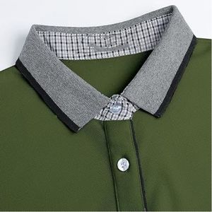 POLO de verano para hombre, camiseta transpirable con decoración de cremallera, camisetas de Polo de manga corta bordadas - Product Image 6