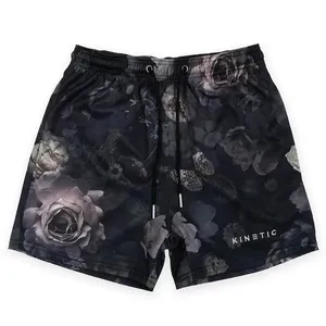 Ensemble short d'été pour hommes avec conception personnalisée OEM short de basketball en maille pour hommes - Product Image 4