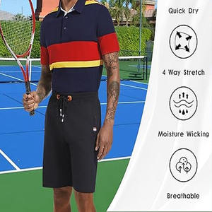 Polo de golf pour homme, respirant et à séchage rapide, manches courtes, envoyé par Dress Sports - Product Image 5