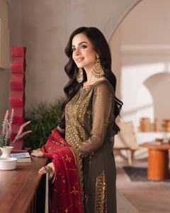 Hot New Pakistani Dress by WS INTERNATIONAL No se vende muy hermoso 1047 - Product Image 3