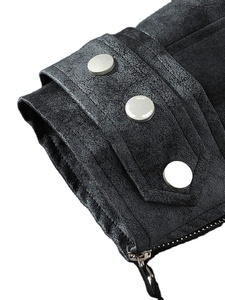 เสื้อแจ็คเก็ตบลูซองคุณภาพสูง ผลิตจากวัสดุรักษ์โลก ปักลายสวยงาม คอปกแบบพับได้ สไตล์ลำลอง สำหรับทุกเพศ พร้อมโลโก้ด้านหน้า - Product Image 3