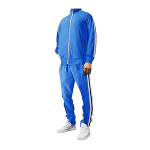Survêtements de sport en coton avec logo personnalisé ensembles de jogging pour hommes de grande taille ensembles de survêtements unisexe 2 pièces ensemble de pantalons de survêtement et de sweatshirts - Product Image 4