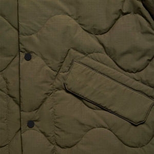 Chaqueta de Invierno para Hombre, Estilo Urbano, Acolchada, de Lana, Impermeable, Transpirable, Reversible, Bordada, con Capucha y Cremallera - Product Image 3