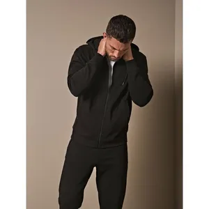 Felpa con Zip Integrale in Tessuto Interlock Costolato Personalizzata, Felpa Promozionale - Product Image 2