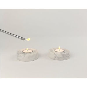 New Latest Design Home Decorative Marble Candle Holder Finest Quality Natural Marble Candle Holder Container <b>for</b> Hot <b>Sale</b> - Product Image 2