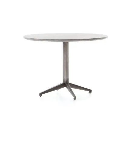 Minimalist Design Powder Coated Steel Marble Dining Table 2024 Industrial Design Furniture End Table Metal Coffee Table For Sale