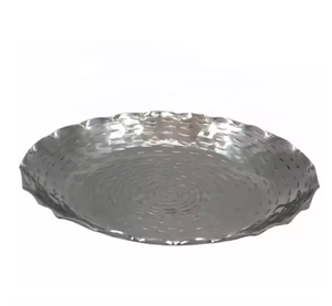 Plaques de chargeur en métal de ferme vintage finition antique pour décoration de table de dîner de mariage arrivée chaude prix raisonnable - Product Image 2