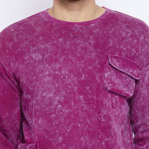 ชุดวอร์มฮิปฮอปวินเทจของผู้ชายใหม่เสื้อสเวตเชิ้ตคอกลมพร้อมกล่องกระเป๋ากางเกงบานสำหรับฤดูหนาว - Product Image 5