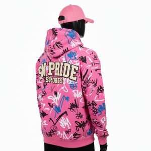 Men Winter Embroidered Sublimation Print Fleece <b>Hoodie</b> Wholesale Polyester Custom Colors Designs Pullover Sports Casual - Product Image 3