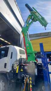 รถเครนไฮดรอลิกแบบขา3ตันรถบูมติดตั้งบนรถเครนมือถือใหม่100การก่อสร้างที่แข็งแกร่งจากตุรกี - Product Image 4