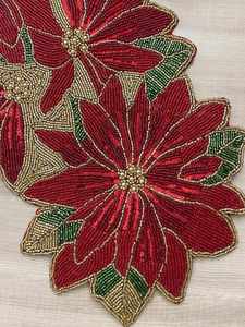 El último diseño floral único, camino de mesa decorativo con cuentas coloridas, forro de algodón satinado a la moda disponible - Product Image 3