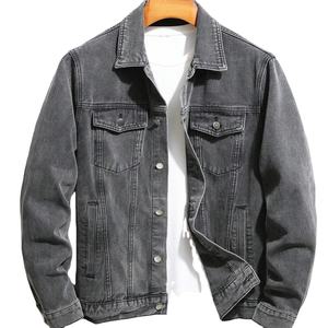 Chaquetas de mezclilla para hombre con personalización completa Chaqueta vaquera de hombre de estilo deportivo personalizado para uso al aire libre - Product Image 1