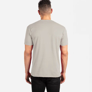 Next Level Premium Fitted Sueded Crew Sueded Jersey 60% Combed <b>Ring</b>-Spun Cotton 40% Polyester Shoulder Binding T Shirts Tees - Product Image 2