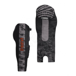 Uniforme de football américain unisexe pour jeunes personnalisable, respirant, 100% polyester, séchage rapide, col en V, bretelles réglables, chemises/hauts - Product Image 4