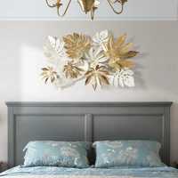 Decoración de Pared de Metal Premium, Arte Moderno para Colgar en la Pared, Decoración Elegante para Dormitorio y Sala de Estar