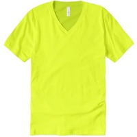 Heather Grijs 2020 Unisex Fijn Jersey Korte Mouw V-Hals Zacht T-Shirt Unisex Jersey Met Korte Mouwen V-Hals T-Shirt