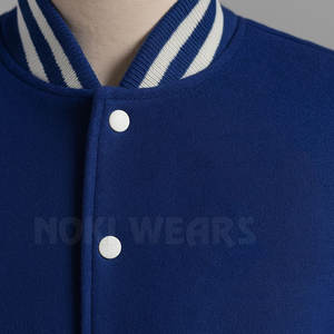 Veste de style unique décontractée de type letterman coupe-vent pour homme, veste de type letterman streetwear - Product Image 4