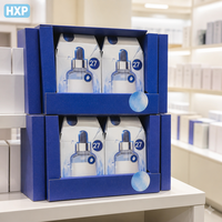 Boîte en papier personnalisée imprimée, plateau de présentation cosmétique pliable pour les packs de masques en feuille
