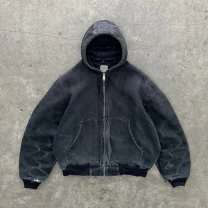 Sweat à capuche oversize délavé et vieilli, personnalisable (couleurs et logo), en molleton de coton épais, pour homme, idéal pour l'hiver - Product Image 3