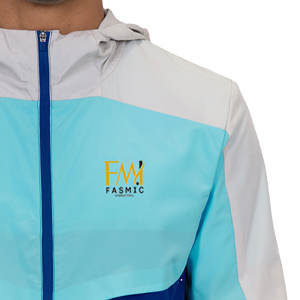 Jogger con capucha Ropa impermeable Cortavientos Conjuntos de dos piezas con tamaño personalizado Conjuntos transpirables para hombres - Product Image 4