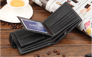 <b>Wallet</b> New Design <b>Wallet</b> <b>Man</b> GENUINE LEATHER Material Popular <b>Card</b> <b>Holder</b> <b>Wallet</b> Available In All Colour - Product Image 6
