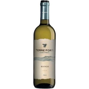 TERRE FORTI Vino Bianco D'Italia Smooth Versatile Italian White <b>Wine</b> 750ml 6 Bottles Per Box Made in Italy - Product Image 1