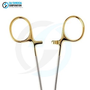 Portaagujas Debakey Manual de Acero Inoxidable de Grado Médico, Certificado CE Clase II, Herramienta para Sutura Quirúrgica Segura y Precisa - Product Image 5