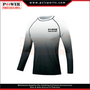 Surfing Diving Compression Shirts <b>Vest</b> <b>Orange</b> Color long Sleeves Quick Dry Stretchable Fabric - Product Image 3
