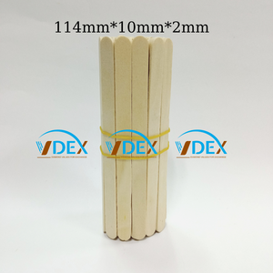 114mm <b>Wooden</b> <b>Ice</b> <b>Cream</b> Stick Craft Custom Popsicle Sticks Wholesale Price Compostable Food Grade Disposable - Product Image 2