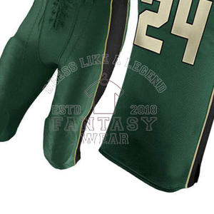 FANTASY WEAR 2026 Tenues de football américain personnalisées par sublimation, uniformes entièrement personnalisables avec broderie - Product Image 6