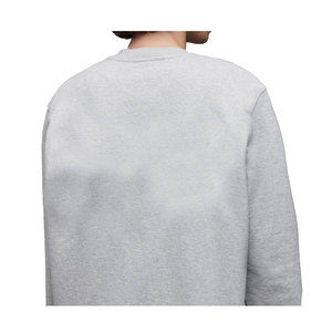 เสื้อสเวตเตอร์คอตตอนขนาดใหญ่ของผู้ชายเสื้อสเวตเตอร์คอตตอนแบบสวมหัวคอกลมพิมพ์โลโก้ - Product Image 3