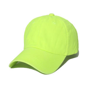 High Neon Color Baseball Cap Fashion <b>Streetwear</b> Hip Hop Snapback Baseball Hat with Custom logo - Product Image 2