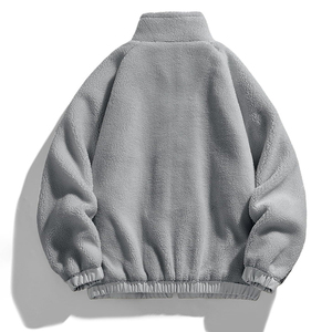 Sweat à capuche en coton surdimensionné de qualité supérieure avec logo personnalisé OEM ODM Mode d'hiver en polaire de haute qualité Sweat à capuche en sherpa pour hommes - Product Image 2