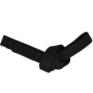 Couleur noire fabriquée au Pakistan Vente chaude Nouvelle conception avec le meilleur prix Durable Léger Art Martial Training Wear BJJ Belts - Product Image 4