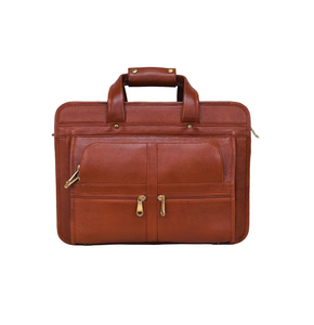 Tan Genuine Leather Unisex Cross-Over <b>Shoulder</b> Messenger <b>Bag</b> Simple Classy Design for <b>Laptop</b> Carrying Priced Handmade <b>Bag</b> - Product Image 5