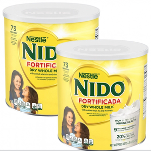 NestleNido Fortificada Powdered <b>Drink</b> Mix, Dry Whole Milk <b>Powder</b>, 56.4 oz - Product Image 3