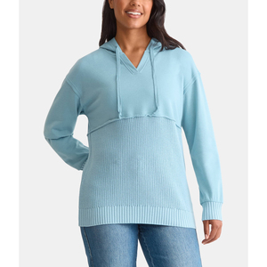 Sudadera de Forro Polar Suave para Mujer, Logotipo Personalizado, Precio de Fábrica, Sudadera con Capucha para Mujer, Ropa Informal de Invierno Cálida y a la Moda - Product Image 2