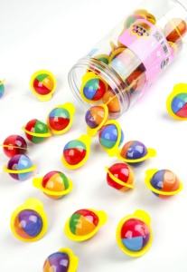 Elección perfecta Sabores naturales Juego de calamar Gummy Caramelo Suave malvaviscos forma de bola multicolor dulce característica Regalo caramelo para niños - Product Image 4