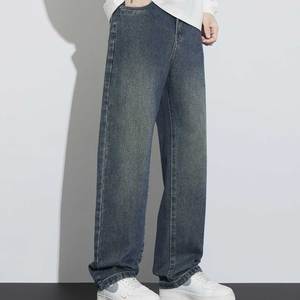 Man Jean Men 2025 Best Sale Men Jeans Pants for Sale <b>Denim</b> New High Quality Fashion Casual Ripped Blue Breathable OEM Service - Product Image 5