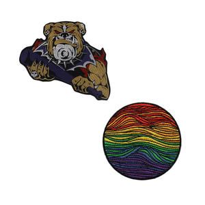 Precio al por mayor, parches de bordado a máquina, parches de bordado de hierro 3D para ropa hechos en Pakistán - Product Image 4