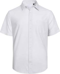 Camisa Casual de Verano para Hombre, Manga Corta, Transpirable, Corte Holgado, con Bolsillo en el Pecho, para Playa, Vacaciones, Uso Diario, Moda Masculina - Product Image 3