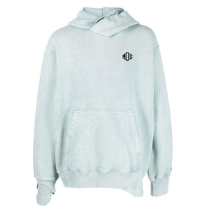 เสื้อฮู้ดผ้าฝ้าย100% สำหรับผู้ชายเสื้อสเวตเชิ้ตโลโก้โอเวอร์ไซส์ระบายอากาศได้ดีมีซิปสำหรับฤดูหนาว - Product Image 1