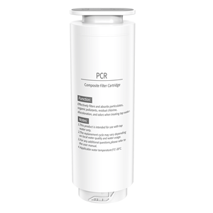 Cartucho de Filtro de Agua de Plástico de Repuesto Cobectal para Sistema de Ósmosis Inversa CT1 de Sobremesa, 1 Unidad - Product Image 1