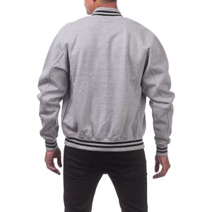 Chaqueta Universitaria de Béisbol para Hombre, Estilo Vintage Urbano, Cuello Alto, Logotipo Frontal, Fabricación Personalizada OEM, Ropa Transpirable de Invierno - Product Image 2