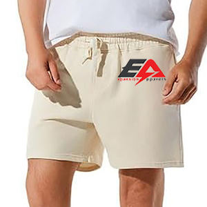 Fabricant OEM personnalisé 2024 Short pour homme sérigraphie décontracté Short en coton pour homme Short en polaire d'été Cordon de serrage - Product Image 1